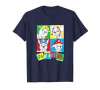 Paw Patrol Color Block Pups With Toy Blocks Logo Camiseta