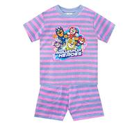 Paw Patrol Conjunto de camiseta y pantalón corto de toalla Aqua Pups Girls Towel Outfit For Beach Pool Swim Multicolor 5-6 Años