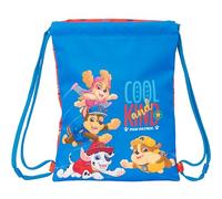 PAW PATROL COOL - Mochila Saco Plano Junior, Mochila, Ideal para Niños de Diferentes Edades, Cómoda y Versátil, Calidad y Resistencia, 26x34 cm