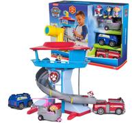 PAW PATROL Cuartel General con luz y sonido, vehículos y figuras