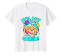 PAW Patrol Cumpleaños It's My Birthday Cute Skye Logo Camiseta