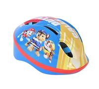 Paw Patrol Deluxe - Casco de bicicleta para niños, 52-56 cm, Chase Marshall & Rubble, ajustable, a prueba de golpes y ligero