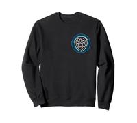 Paw Patrol Digital Shield Emblem Neon Tech Look Sudadera