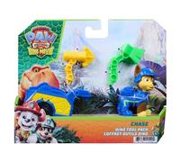 Paw Patrol Dino Película Persecución Dino Herramienta Paquete Set de Figuras 3+