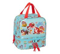 PAW PATROL DINO RESCUE - Portameriendas, Portatodo, Calidad y Máxima Resistencia, Porta Comida, Recreo, Merienda y Desayuno, 20x15x20 cm
