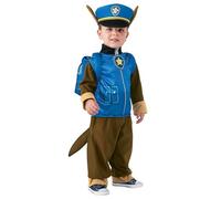 Paw Patrol - Disfraz Infantil Chase, Talla S (Rubie'S Spain 610502-S)