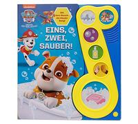 PAW Patrol - Eins, zwei, sauber! - Liederbuch mit Sound - Pappbilderbuch mit 6 Melodien und Geräuschen: Tönendes Buch