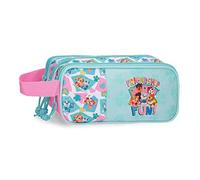 Patrulla Canina - Estuche triple Patrulla Canina Friendship Fun 22x10x9 cm poliéster