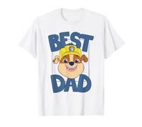 Paw Patrol Father's Day Best Dad Camiseta