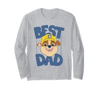 Paw Patrol Father's Day Best Dad Manga Larga