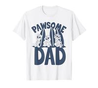 Paw Patrol Father's Day Pawsome Dad Camiseta