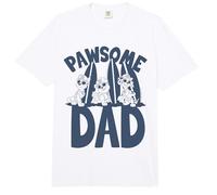 Paw Patrol Father's Day Pawsome Dad Comfort Colors Adult Heavyweight T-Shirt
