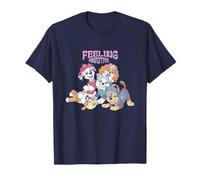 Paw Patrol Feeling PAWsitive Retro Group Pose Camiseta