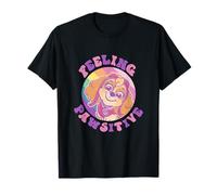 Paw Patrol Feeling PAWsitive Retro Rainbow Circle Camiseta