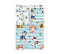 Paw Patrol Funda Nórdica Reversible, 150x220 cm, 2 Piezas, Rosa y Azul, Microfibra, para Cama 90 cm (Azul)