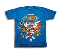 Paw Patrol Boys Group Short Sleeve T-Shirt Maternity Blouse, Royal, 4T US