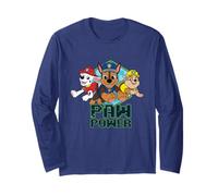 Paw Patrol Group Trio Shot Paw Power Manga Larga