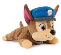 PAW Patrol GUND, Official Lounging Chase Plush, Weighted Stuffed Animal, Sensory Toy for Ages 1 and Up, 8", Color Azul (Spin Master 6074753)