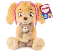 Paw Patrol GUND Skye with Kai Teddy Bear, Official Chase Plush Toy, Dog Stuffed Animal for Ages 1 and Up, 9.5”