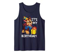 Paw Patrol It's My Birthday Happy Birthday Chase Camiseta sin Mangas