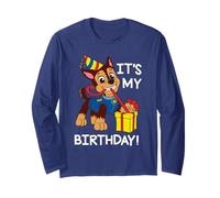 Paw Patrol It's My Birthday Happy Birthday Chase Manga Larga
