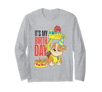 Paw Patrol It's My Birthday Happy Birthday Rubble Manga Larga