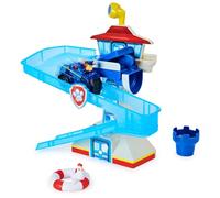 Paw Patrol, Juego de baño Adventure Bay con vehículo de persecución Iluminado, Juguete de baño para niños de 3 años en adelante, Multicolor