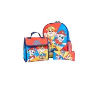Paw Patrol Juego de mochila para niños y estuche para lápices, juego de 3 piezas para el regreso a clases para niños con Chase Marshall y Rubble