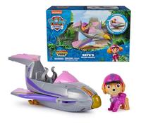 Paw Patrol Jungle Pups, vehículo Skye Falcon, avión de juguete con figura de acción coleccionable, juguetes para niños y niñas a partir de 3 años