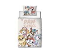 PAW PATROL Junior Juego Funda Edredón Incompletos Niño Catre Niños 2 IN 1 Diseño