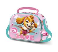 Paw Patrol Karactermania Patrulla Canina Fly-Bolsa Portamerienda 3D, Rosa 26 x 20 cm
