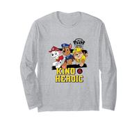Paw Patrol Kind And Heroic Bold Pup Power Manga Larga