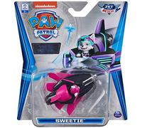 Paw Patrol LA Pat' Patrulla Canina - Vehículo de Metal True Jet to The Rescue - Vehículo de Metal con 1 Figura Coleccionable Mission Voltige - 6058325 - Juguete Infantil de 3 años y + - Modelo