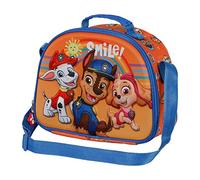 Paw Patrol La Patrulla Canina, Bolsa Portamerienda 3D, 25.5 x 20 cm, Naranja Pawsome