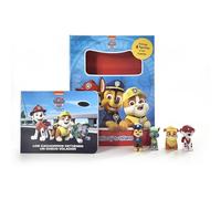 Paw Patrol La Patrulla Canina Cuentos y aventuras - Libros de actividades para niños, cuento de 10 páginas y 4 figuras