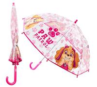 Paw Patrol La Patrulla Canina Paraguas Ligero y Transparente para Niños - Accesorios de Viaje