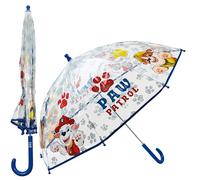 Paw Patrol La Patrulla Canina Paraguas Ligero y Transparente para Niños - Accesorios de Viaje