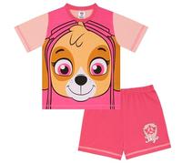 Paw Patrol La Patrulla Canina Skye - Pijama de Manga Corta para Niños - 100% Algodón - 4-5 Años: 110cm