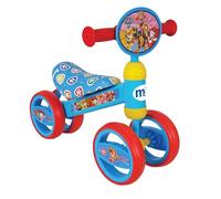 Paw Patrol La Patrulla Canina, Triciclo bebé, 47x25x37 cm, Máx. 15 kg + 1 año, 3 Ruedas antipinchazos, Asiento ergonómico, Estructura Estable, Diseño Colorido, Bicicleta sin Pedales (77749)