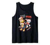 Paw Patrol Marshall Chase Rubble Santa Cap Camiseta sin Mangas