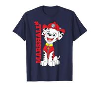 Paw Patrol Marshall Fire Rescue Hero Adventure Bay Pup Retro Camiseta