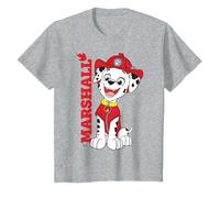 Paw Patrol Marshall Fire Rescue Hero Adventure Bay Retro Cachorro Camiseta