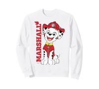 Paw Patrol Marshall Fire Rescue Hero Adventure Bay Retro Cachorro Sudadera
