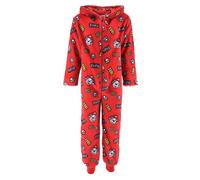 Paw Patrol Marshall Kids All In One - Mono de forro polar para niños y niñas, 3 años, color rojo