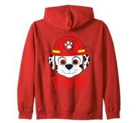 Paw Patrol Marshall Retro Fire Rescue Adventure Pup Obra de Arte Sudadera con Capucha