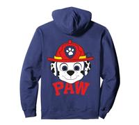 Paw Patrol Marshall Retro Fire Rescue Adventure Pup Obra de Arte Sudadera con Capucha
