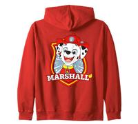 Paw Patrol Marshall Retro Fire Rescue Cachorro Aventura Artwork Sudadera con Capucha