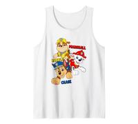 Paw Patrol Marshall Rubble Chase Jumping Camiseta sin Mangas