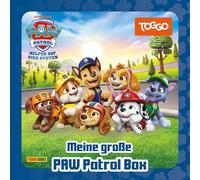 PAW Patrol: Meine große PAW Patrol Box: Box aus Metall mit Activitybuch, Malbuch, Stickerbogen und 6 Buntstiften