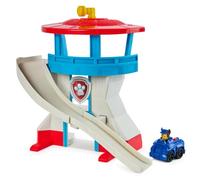 Paw Patrol Mini Cuartel General Torre de Control con 1 pista para Vehículos y 1 Vehículo de Chase - juego - edad 3+ años - Multicolor
